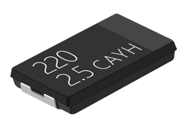Multilayer Conductive Polymer Chip Electrolytic Capacitor SMD CAYH