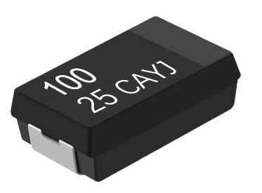 Multilayer Conductive Polymer Chip Electrolytic Capacitor SMD CAYJ